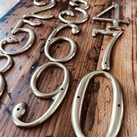 Metal House Numbers for sale 